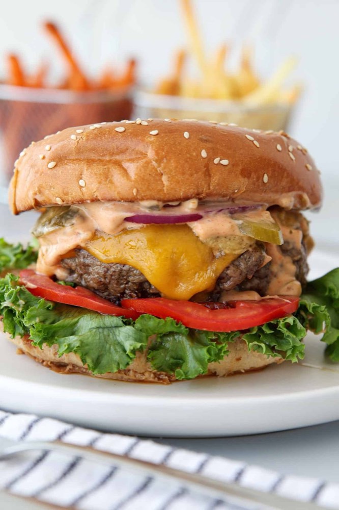 Round Tomato Burger